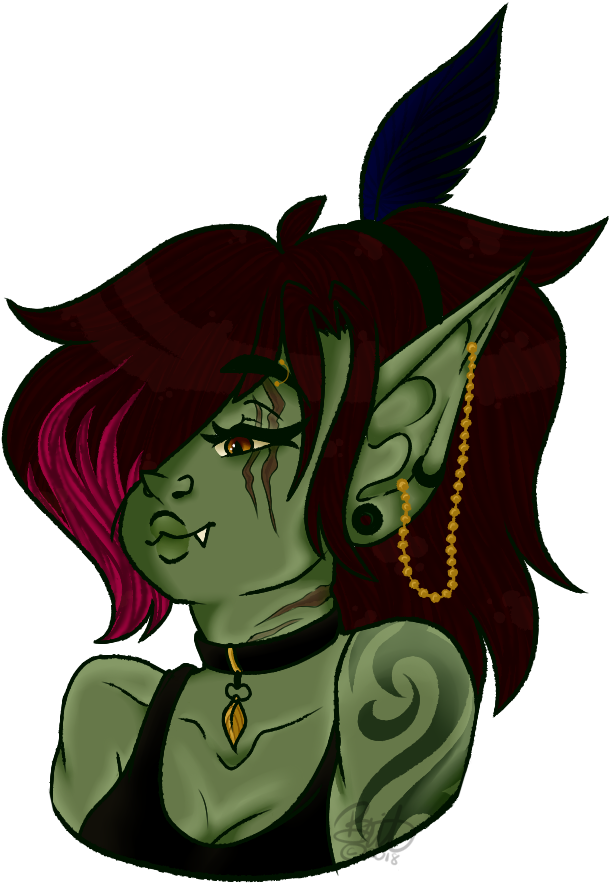 Frazetta Drawing Goblin Clip Art Freeuse Stock - Drawing - Png Download (634x940), Png Download