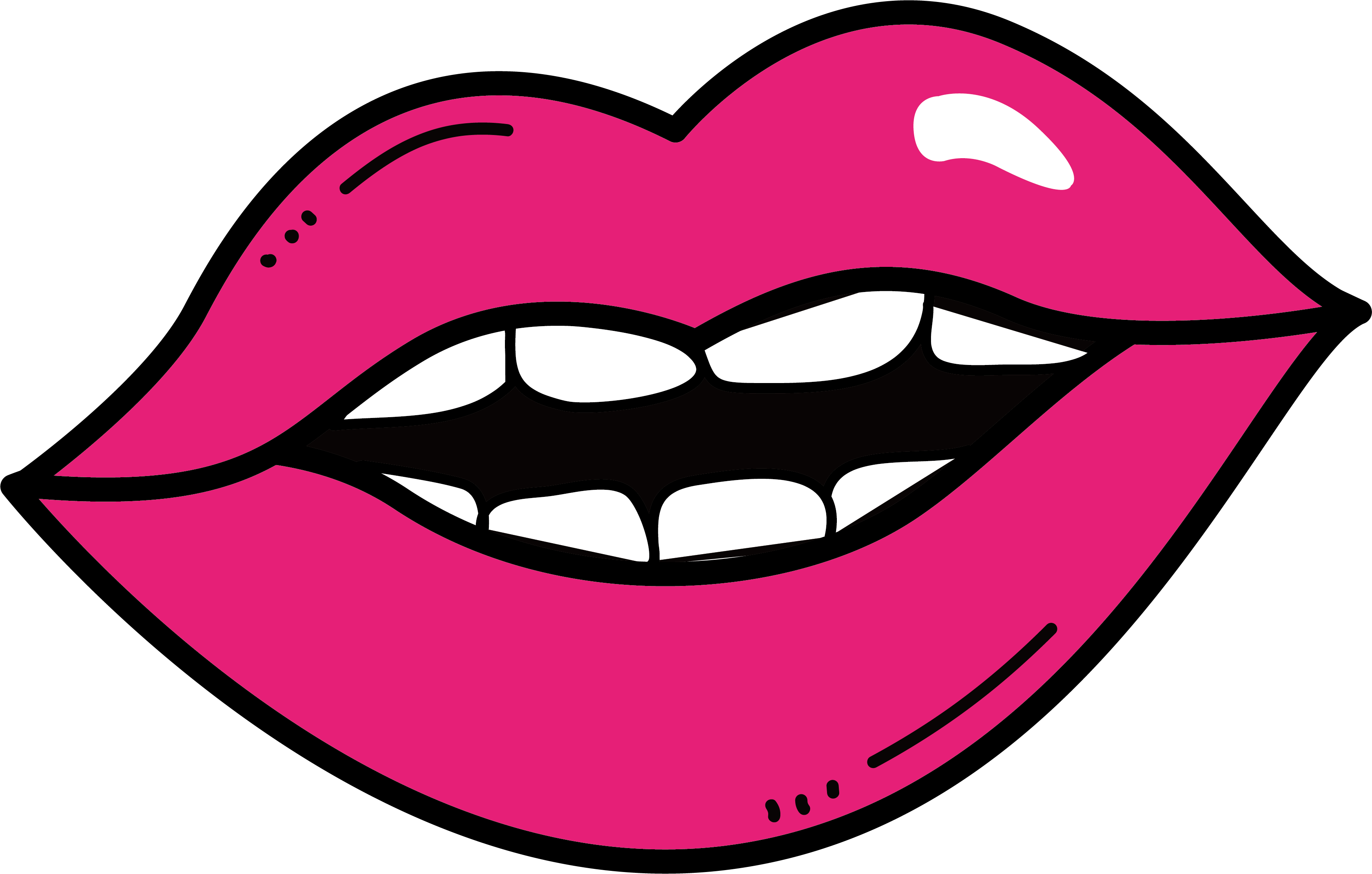 Svg Free Library Collection Of Free Tongue Labios De Colores Dibujo