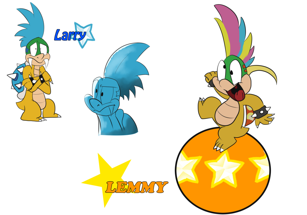 Lemmy And Larry By Nacho Cheese On - Area Del Circulo Clipart (1024x717), Png Download