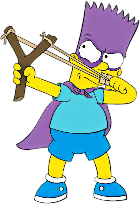 Bartman Clipart (480x684), Png Download