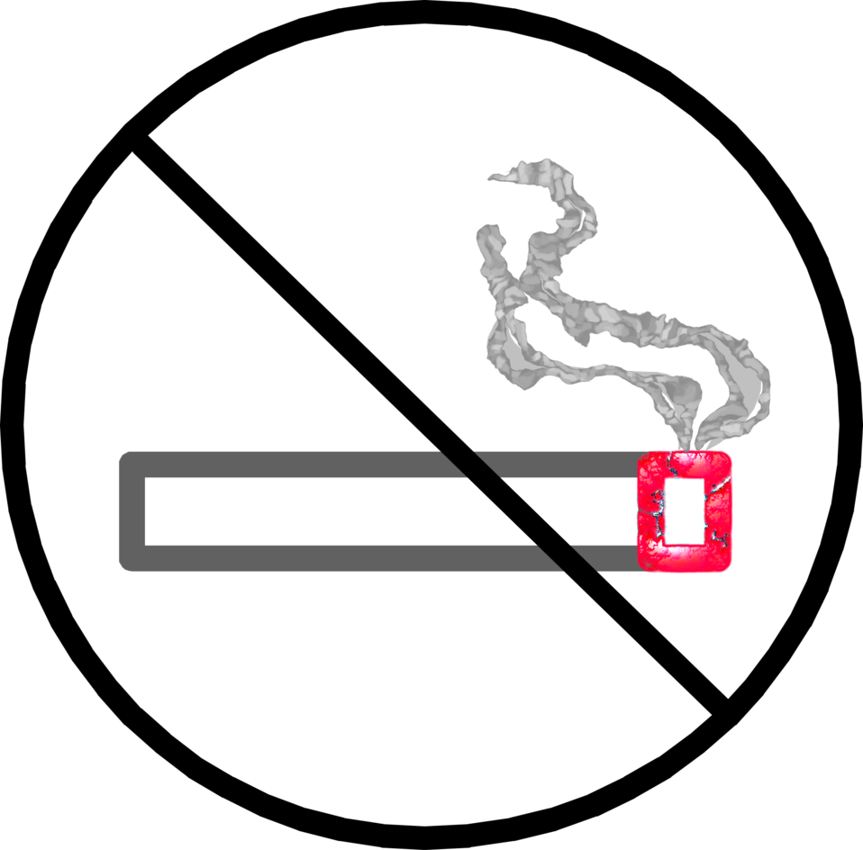 No Smoking - Smoking Ban Clipart (958x944), Png Download