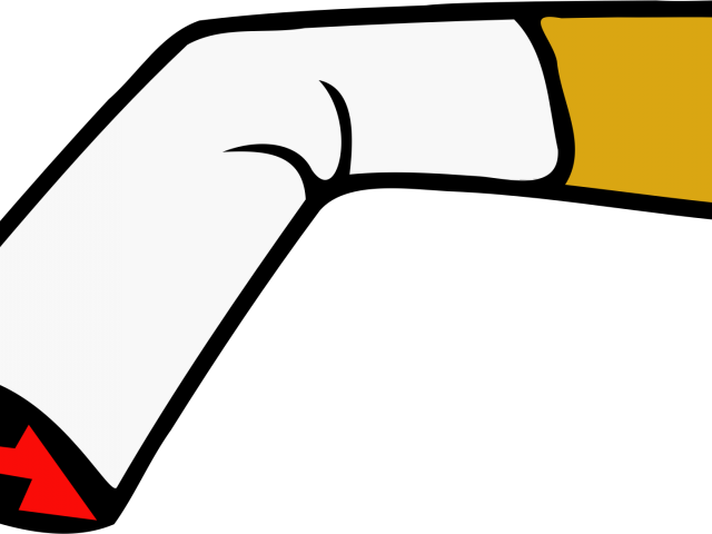 Smoking Clipart No Tobacco - Cigarette Clip Art - Png Download (640x480), Png Download