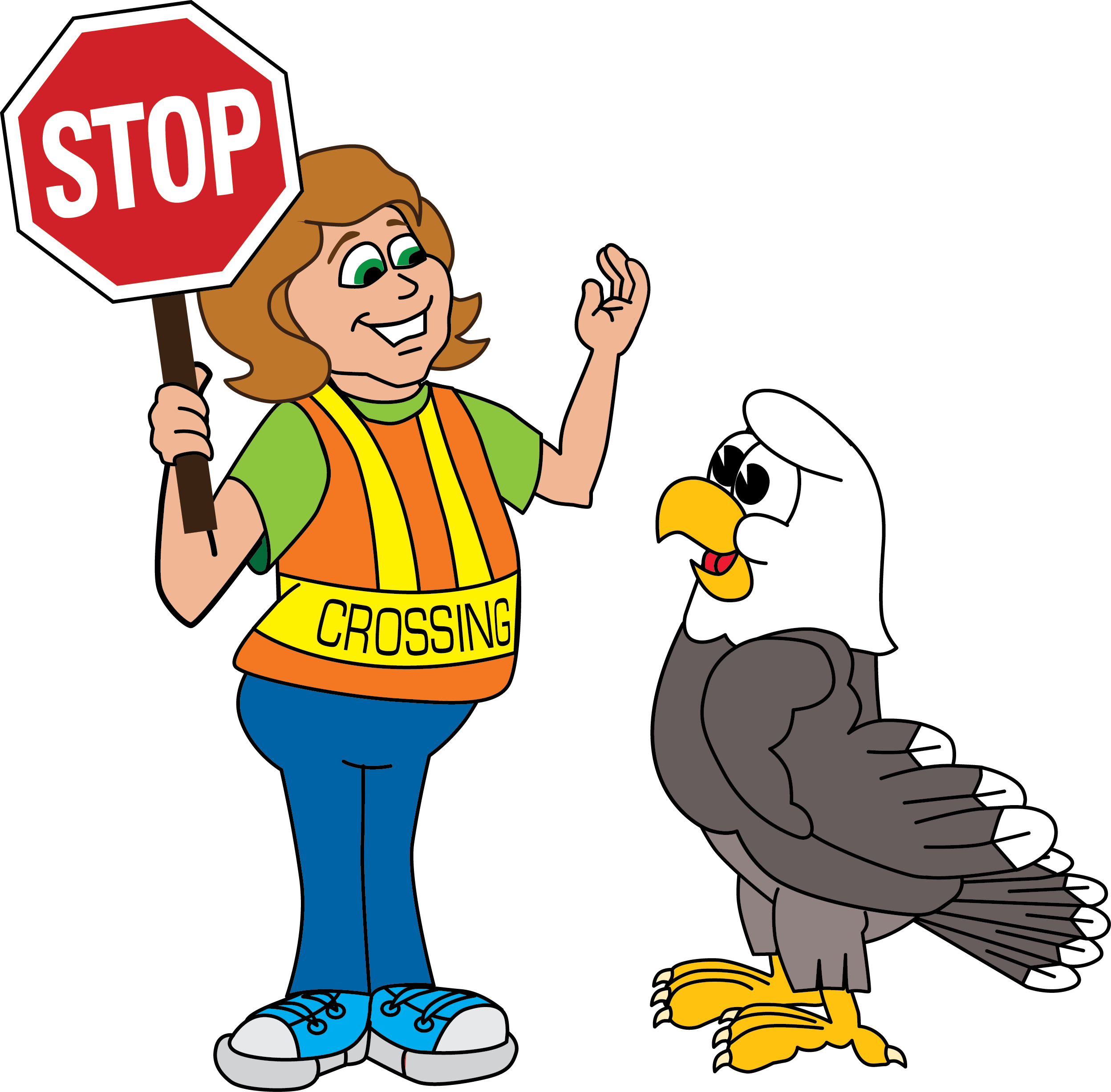 Jr Drop Off And Pick Up Information - Stop Sign Clip Art - Png Download (2496x2455), Png Download