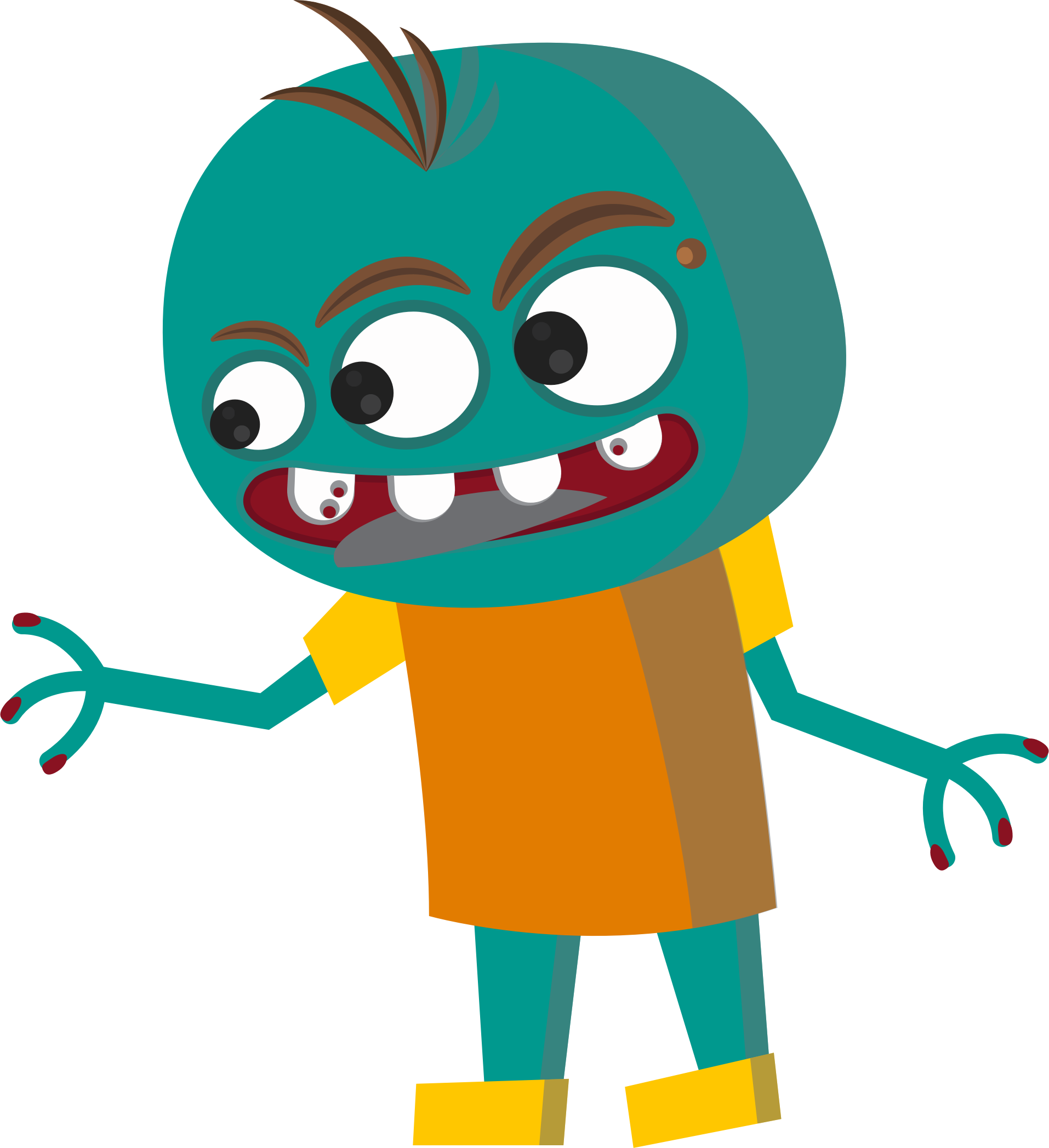 Cartoon Drawing Eye Download - Clip Art - Png Download (686x750), Png Download