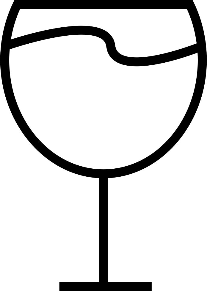 Wine Glass Comments - Simbolo De Copa Png Clipart (696x980), Png Download