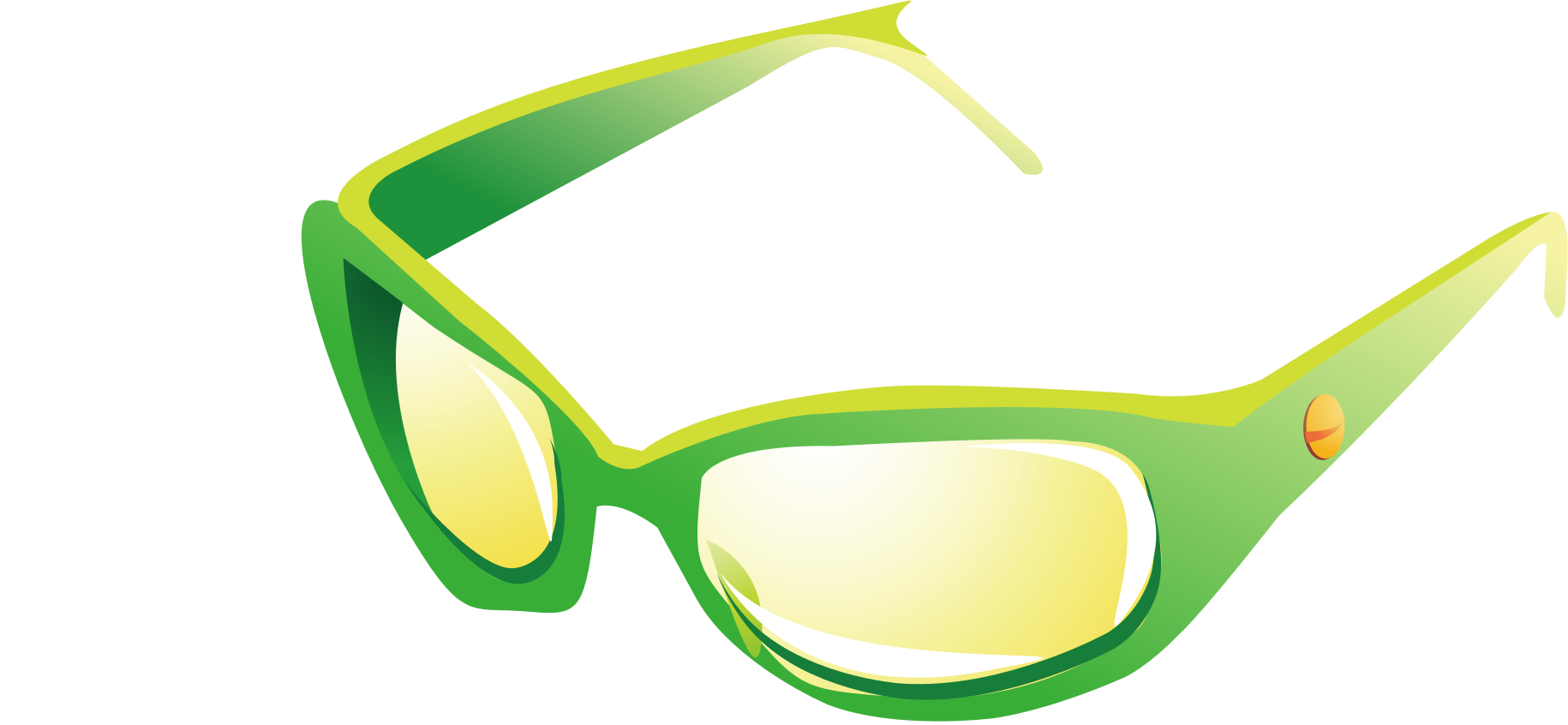 Goggles Sunglasses Eyewear - Glasses Clipart (1622x750), Png Download