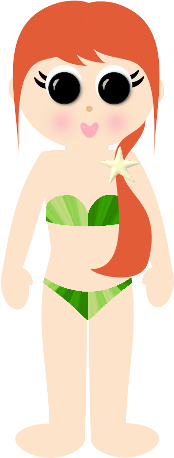 *✿**✿*girl*✿**✿* - Cartoon Clipart (460x1000), Png Download