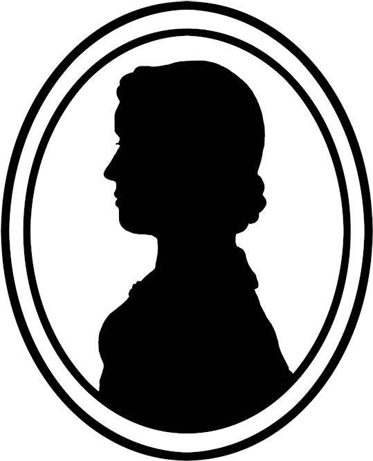 Image Library Download Silhouette Portrait Frame At - Male Portrait Silhouette In A Circle Clipart (591x706), Png Download