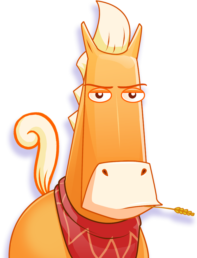 Horse Clipart (757x992), Png Download