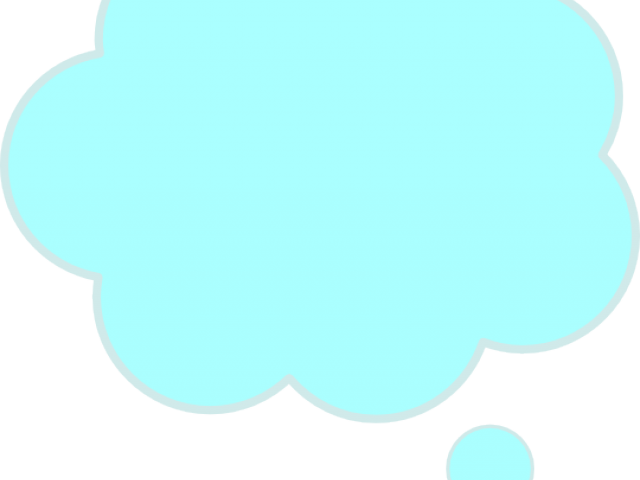 Small Clipart Thought Bubble - Circle - Png Download (640x480), Png Download