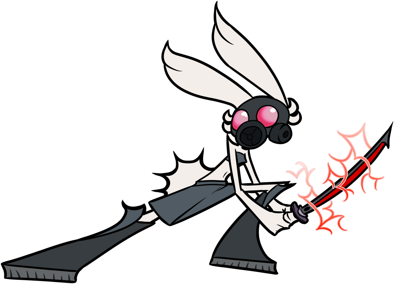 Gas Mask-wearing Killer, - Cartoon Clipart (1280x922), Png Download