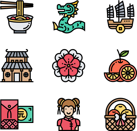 Chinese New Year Clipart (600x564), Png Download