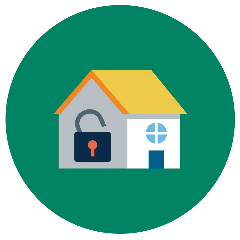 Real Estate Icon - House Clipart (1000x1000), Png Download