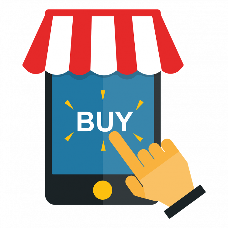 B2b Clipart Partner - Mobile E Commerce Png Transparent Png (750x750), Png Download