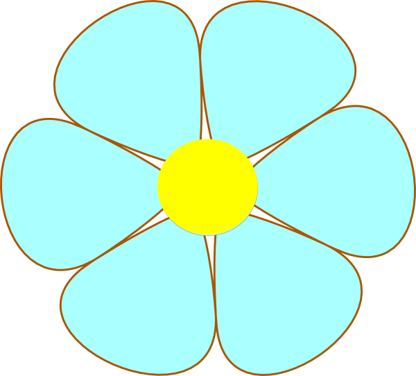 Flower Svg Clip Arts 600 X 542 Px - Png Download (600x542), Png Download