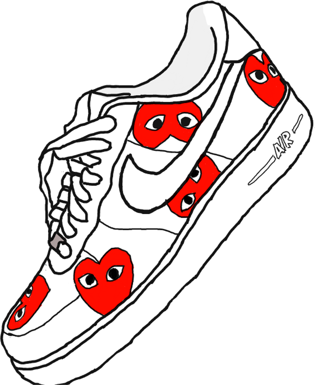 Nike Sticker Clipart (1024x1251), Png Download