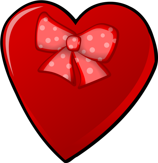 Com/png/heart With Ribbon - Heart Clipart (1000x824), Png Download