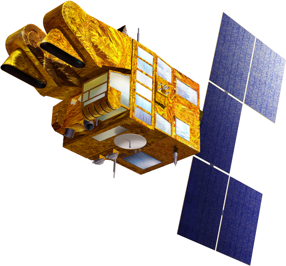 Satellite Transparent - Spot 5 Clipart (1024x990), Png Download