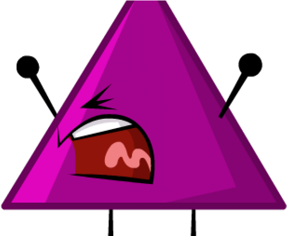 Indigo Clipart Object - Shape Battle Indigo Triangle - Png Download (640x480), Png Download