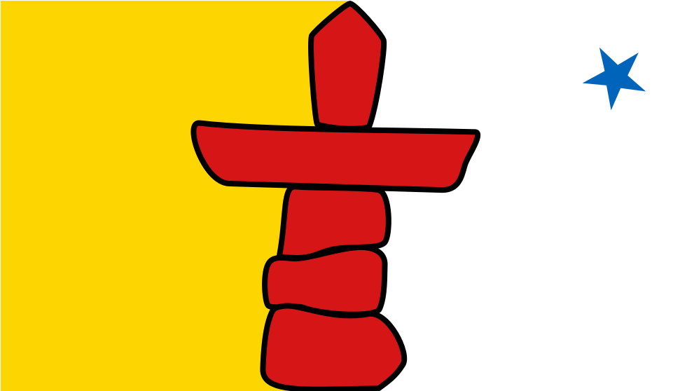 Ca Nu Nunavut Flag Icon - 1999 Nunavut Became A Territory Clipart (1024x1024), Png Download