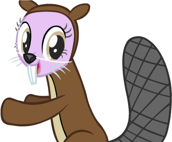 Beaver Clipart Mlp - Cartoon - Png Download (640x480), Png Download