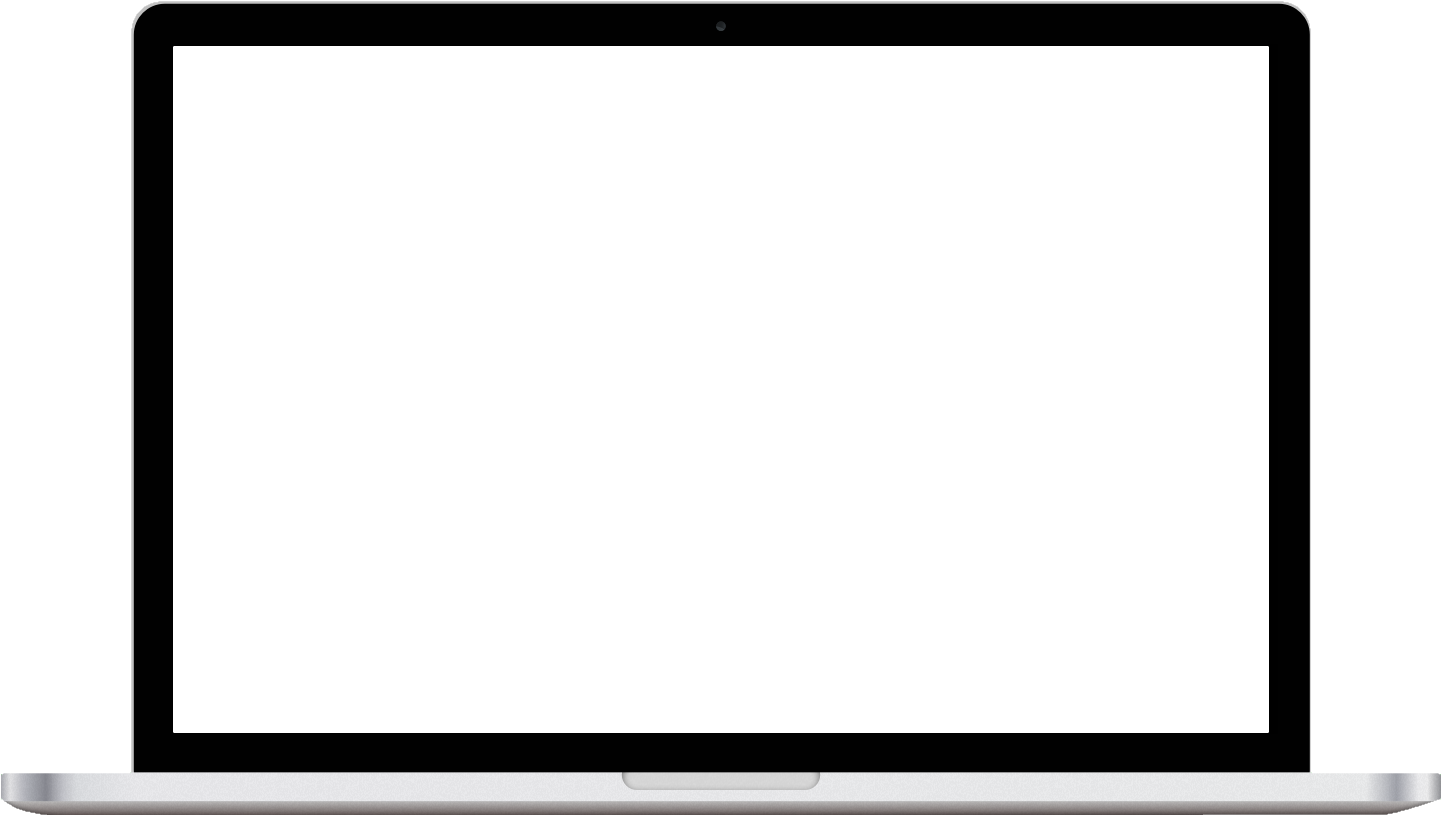 Laptop In - Macbook Png Transparent Background Clipart (1440x900), Png Download