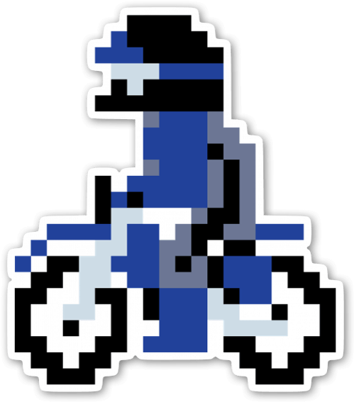 Yamaha - Santa Pixel Art Christmas Clipart (528x600), Png Download