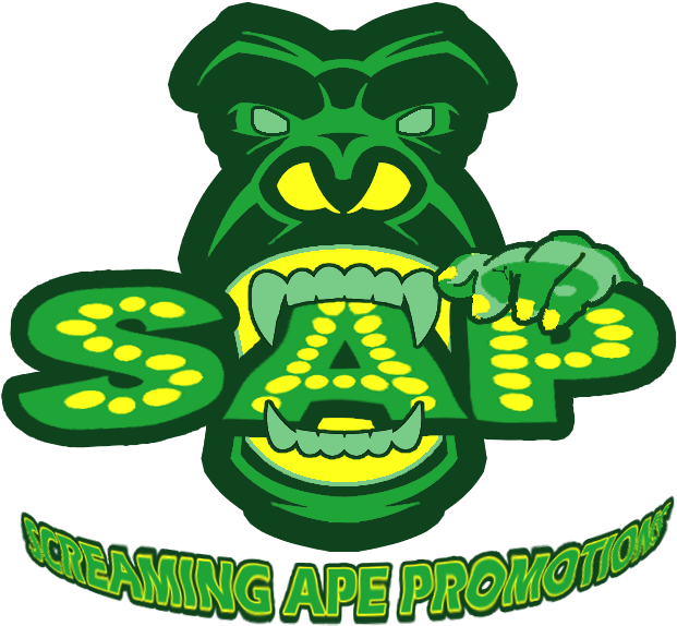 Screaming Ape Promotions- @screaming Ape - Cartoon Clipart (1280x800), Png Download