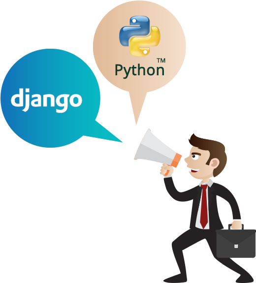 Development Using Python And Django - Vision Mission Clipart (555x592), Png Download