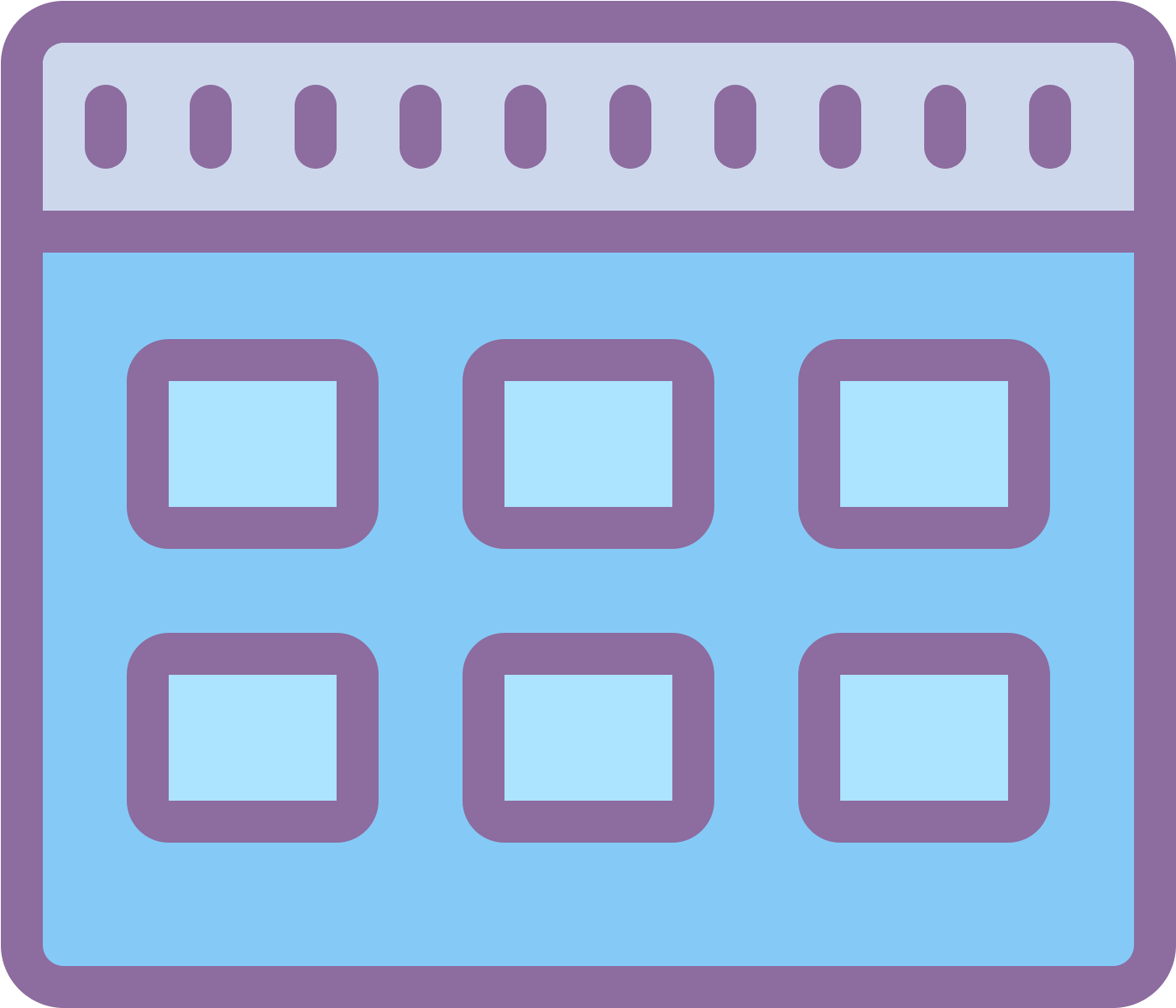 Data Grid Icon Clipart (1600x1600), Png Download