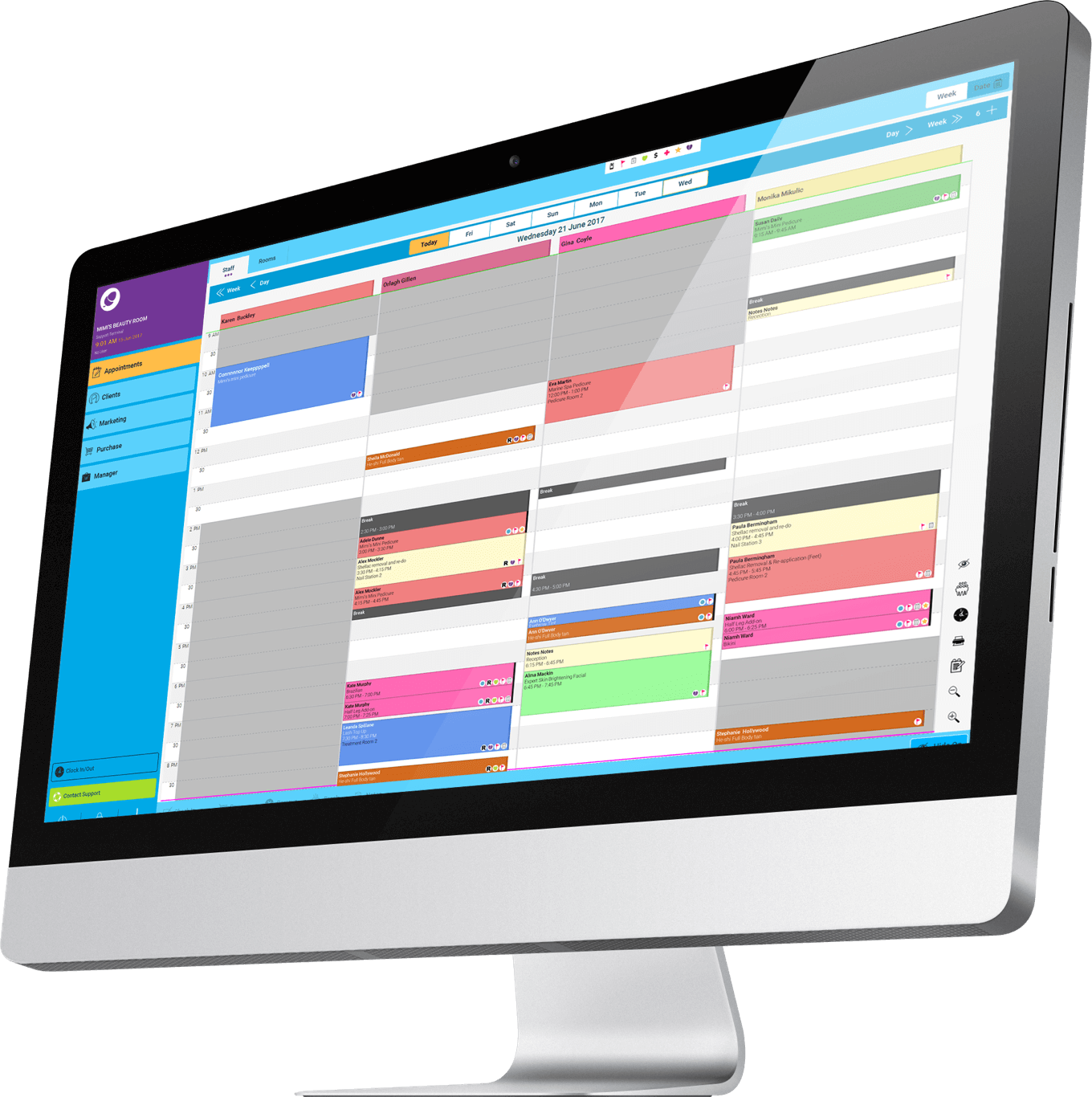 Computer Monitor Clipart (1360x1366), Png Download