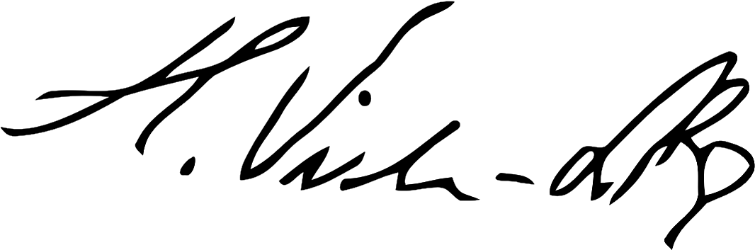 Villa-lobos Signature Vector Clipart (1100x389), Png Download