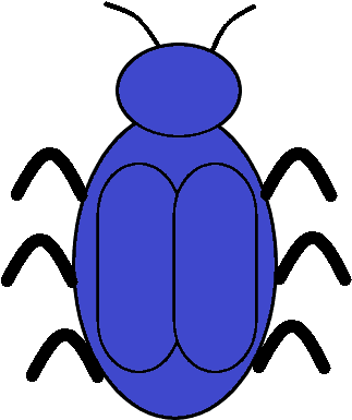 Dkbluebug - Weevil Clipart (696x564), Png Download