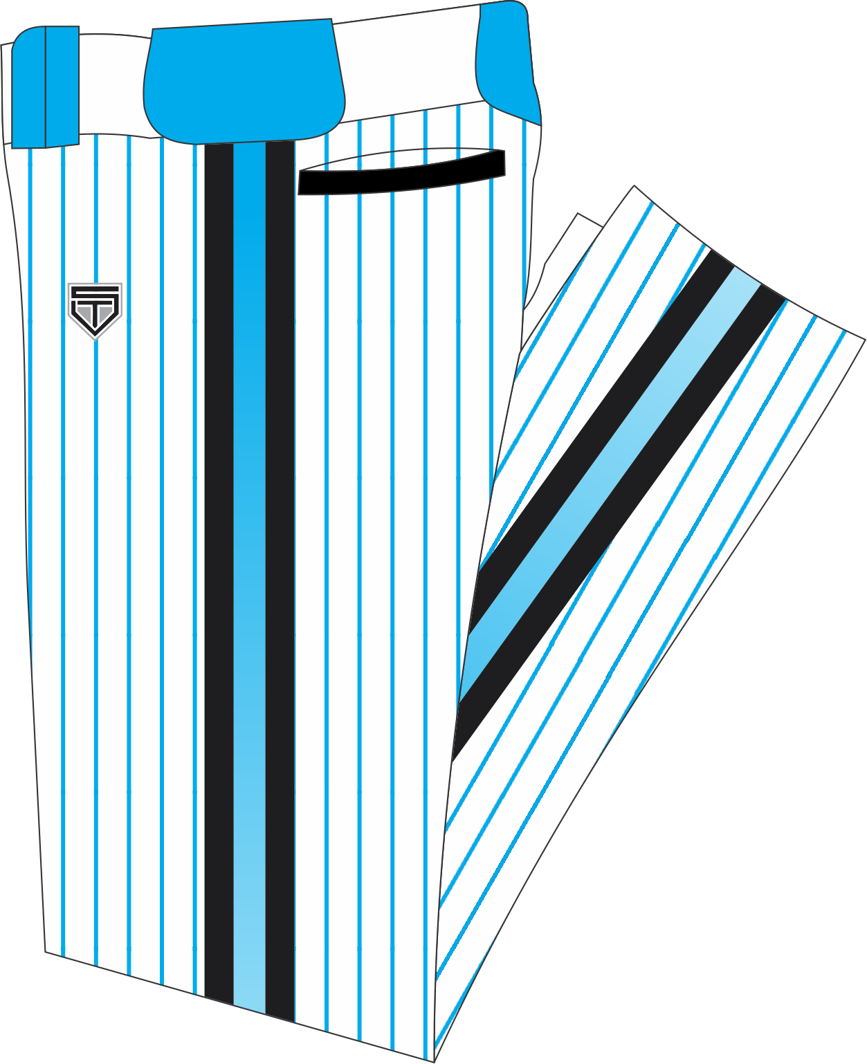 Home / Custom Pants / Pinstripe With Piping Clipart (1253x1538), Png Download