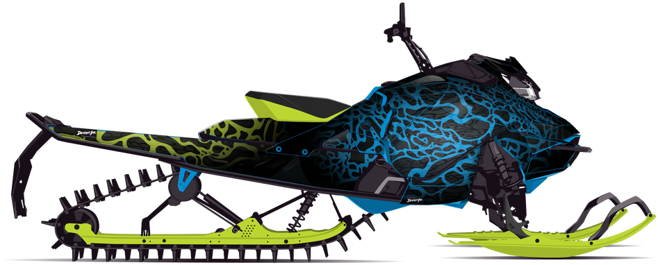 Poison - Snowmobile Cost Clipart (971x694), Png Download