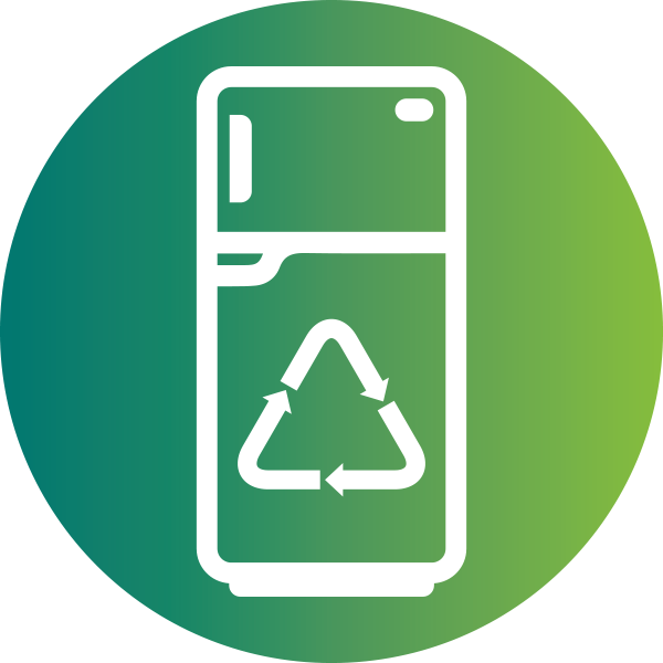 Refrigerator - Circle Clipart (600x600), Png Download