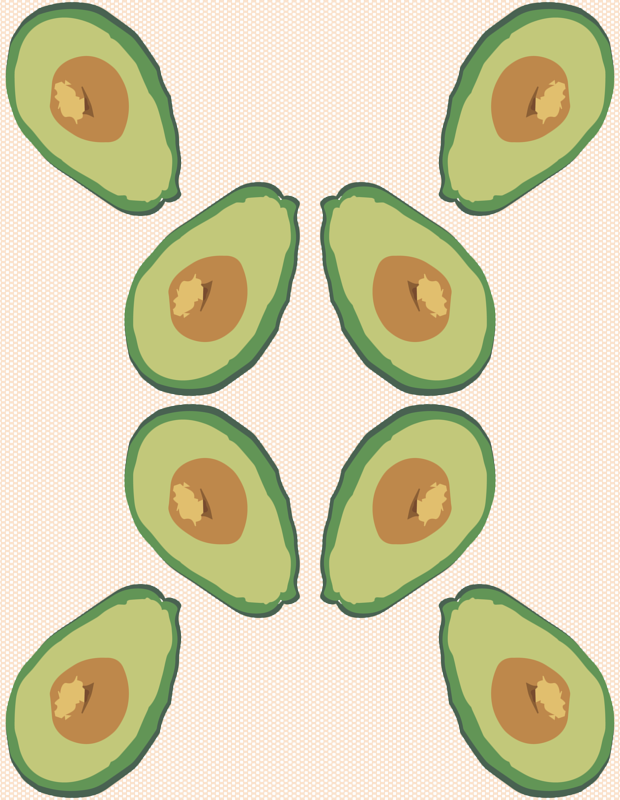 You Say Avocado, I Say Avocado - Illustration Clipart (620x800), Png Download