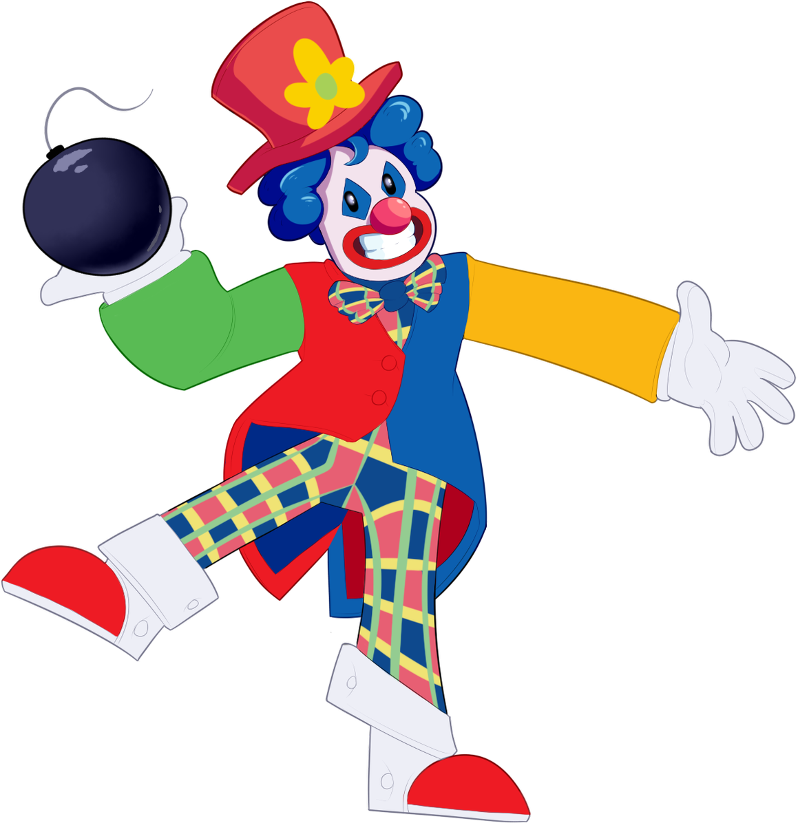 Chris🤖🌹 On Twitter - Clown Clipart (1190x1200), Png Download