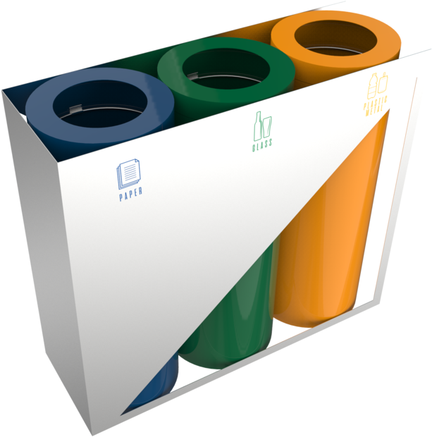 Bin Product Recycling Plastic Flyer Design Recycle - Art Paper Clipart (800x800), Png Download