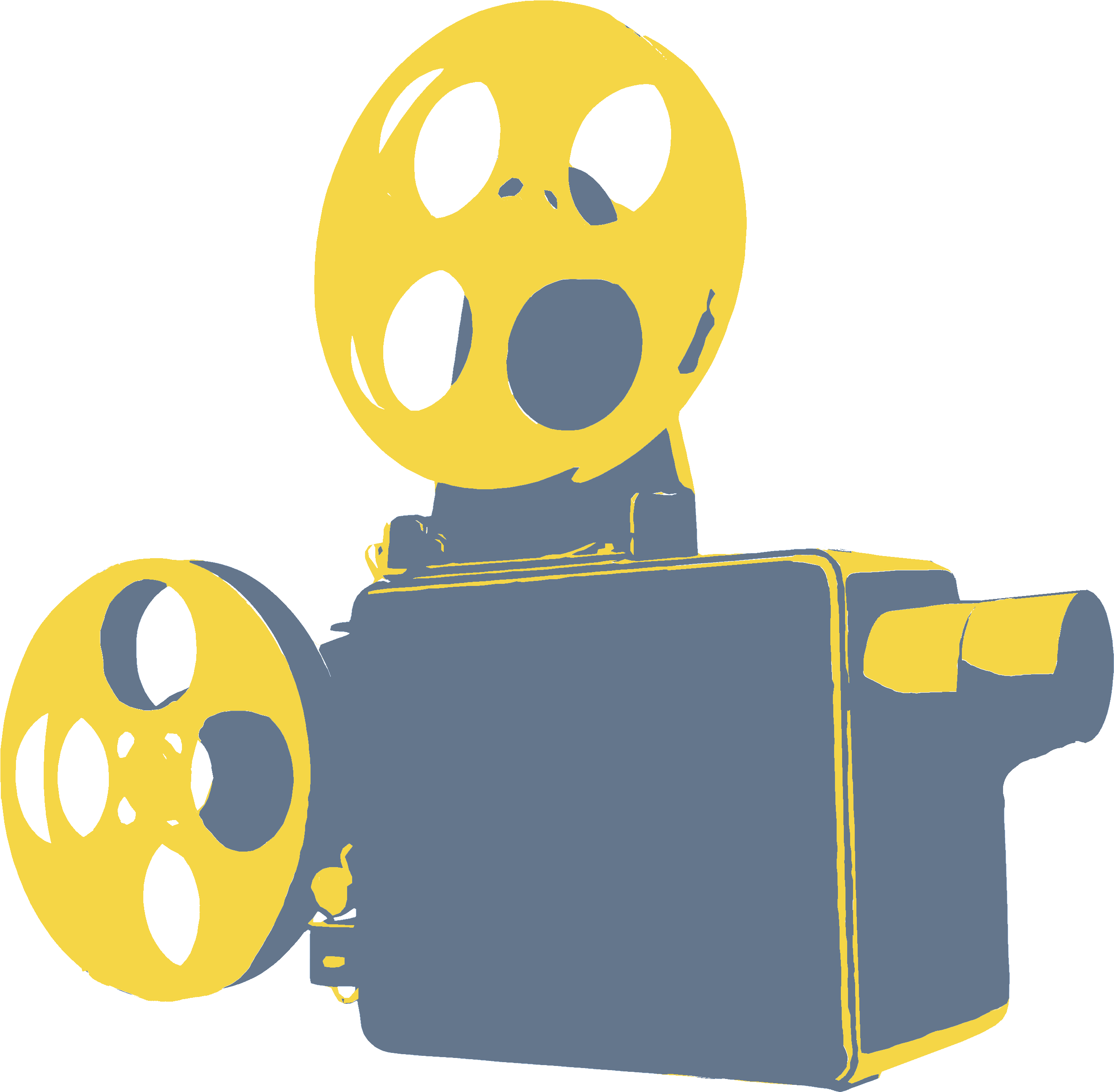 Cinema Movie Player Clipart (2917x3270), Png Download