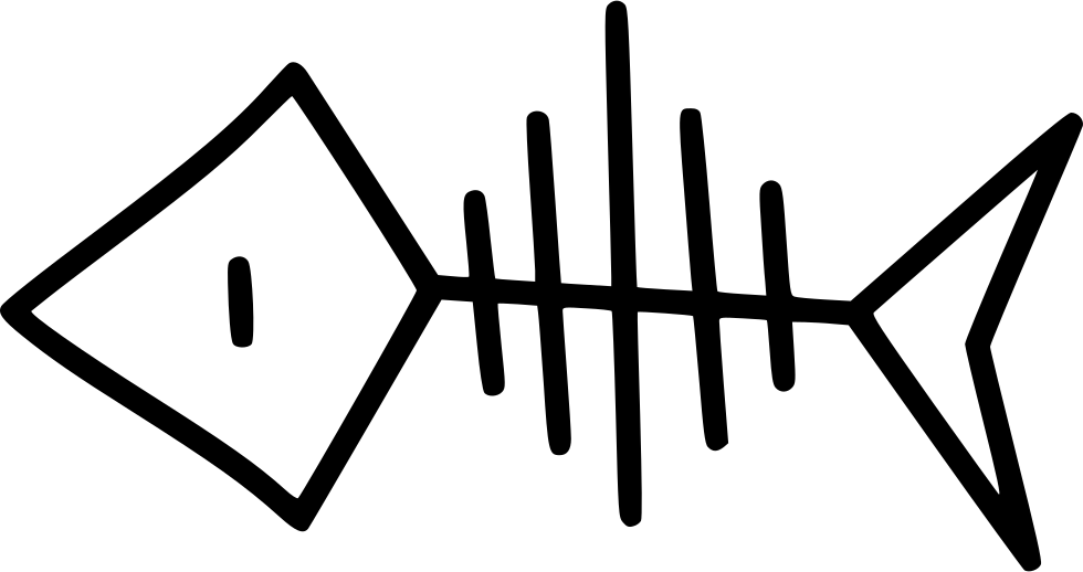 Bone Fish Seafood Comments Clipart (980x518), Png Download