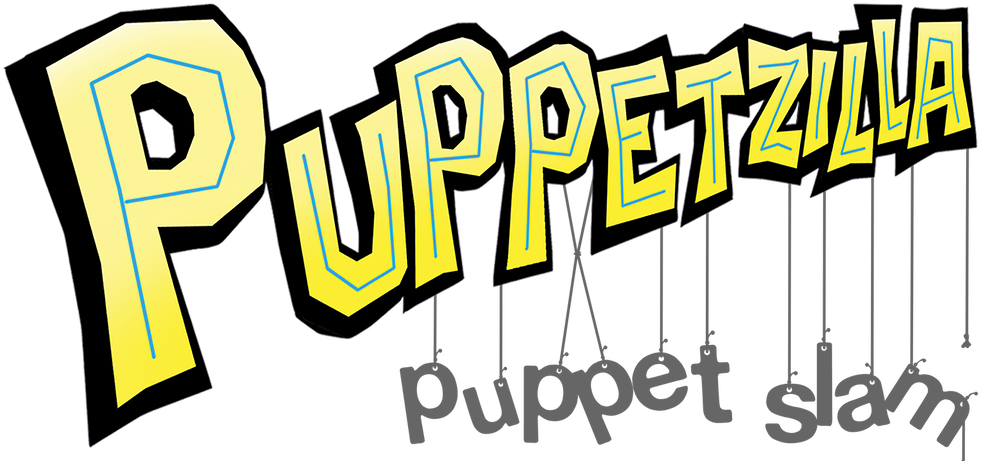 Puppetzilla Puppet Slam Is The La Guild's Puppet Slam - Illustration Clipart (1014x500), Png Download
