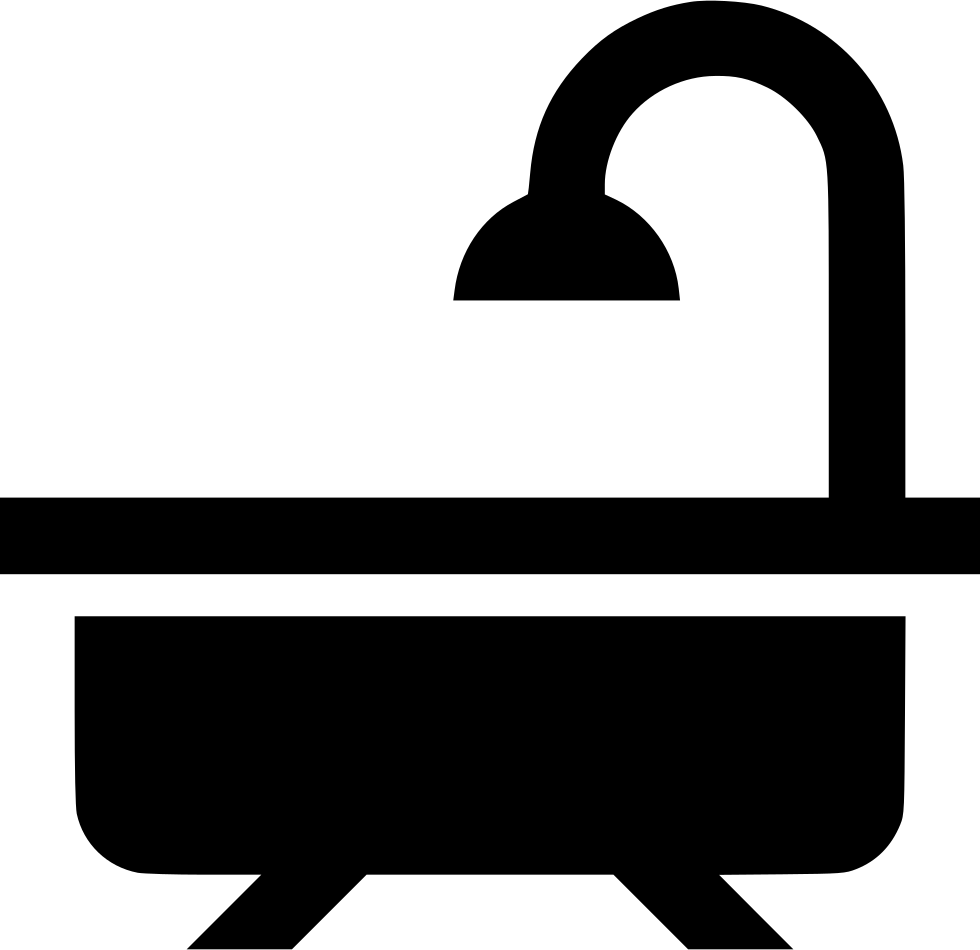 Png File Svg - Bathroom Png Icon Clipart (980x950), Png Download