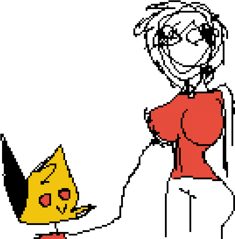 O Yeh Waifu Touch Me Dere~ By Emmy - Cartoon Clipart (1200x1200), Png Download