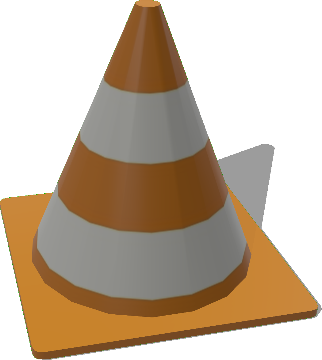 Traffic Cone - Trafficcone - Illustration Clipart (1050x1175), Png Download