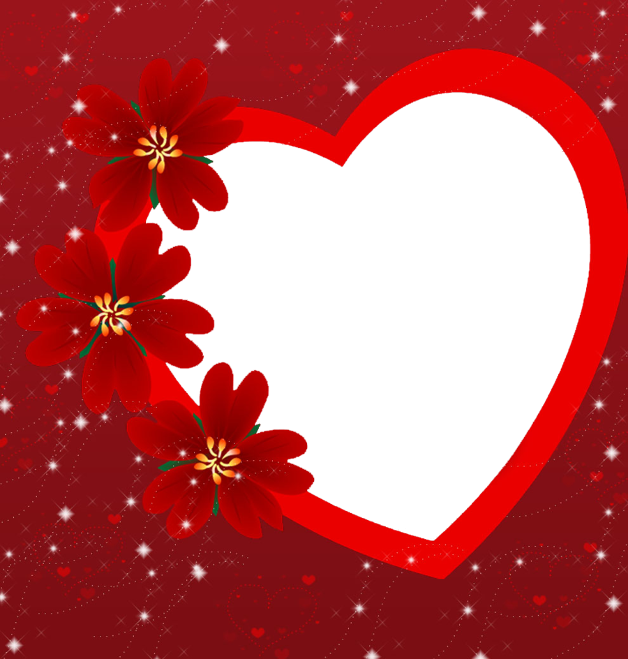 900 X 944 4 - Frames For Valentines Day Clipart (900x944), Png Download