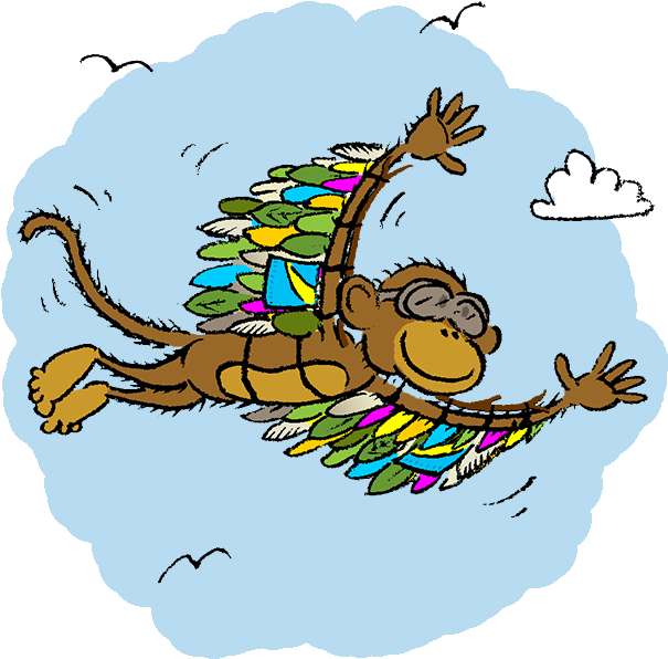 Shakespeare T - Monkey Clipart (621x619), Png Download