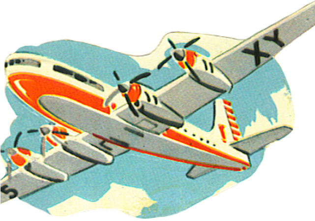 Vintage Clipart Aeroplane - Monoplane - Png Download (640x480), Png Download
