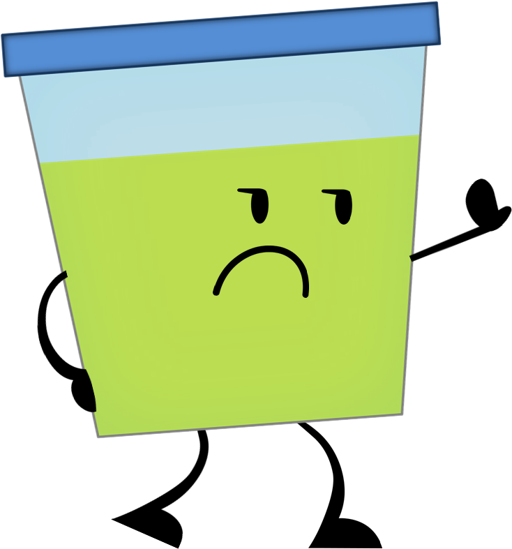 Pee Cup - Cup Of Pee Clipart - Png Download (743x789), Png Download