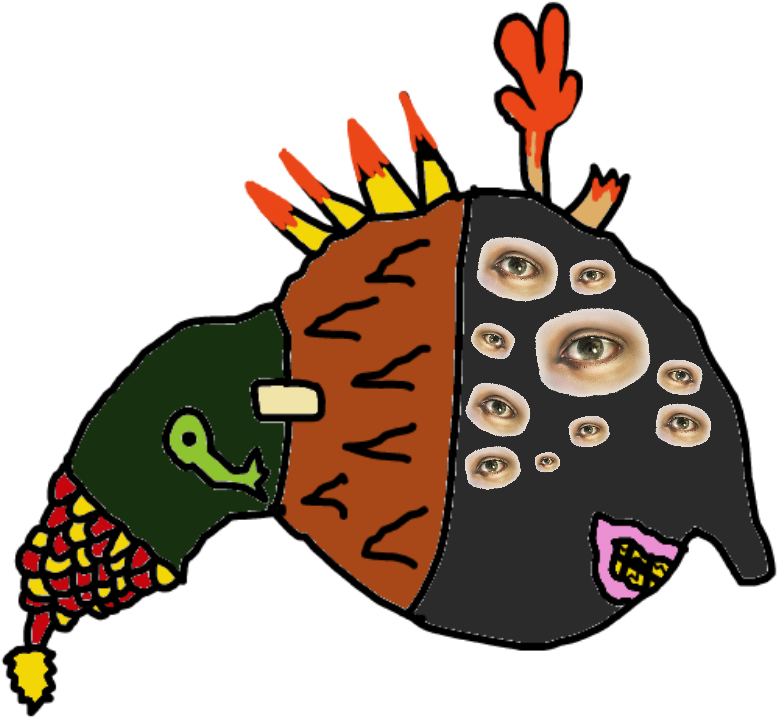 Some Monstrosity From The Woods Clipart (904x912), Png Download